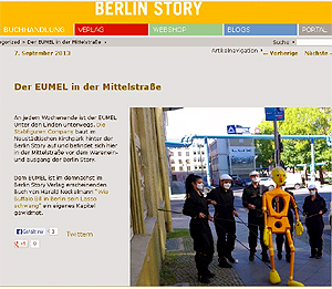 Stabfigurencompany bei BERLIN STORY